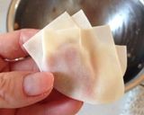 野菜でふんわりワンタン作り方5写真
