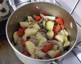 水を使わないトロトロ肉じゃが作り方3写真