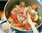 水を使わないトロトロ肉じゃが作り方4写真