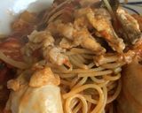 スパゲッティ麺戻し方何ミリのものでも作り方5写真