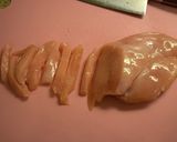 鶏胸肉のあっさりオイマヨ炒め♪作り方1写真