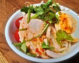 パクチーと茹で鳥のピリ辛冷やし中華作り方9写真