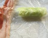 ☆キャベツとねぎの豚肉巻き☆作り方3写真