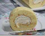 ピーナッツバターのロールケーキ作り方26写真