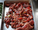 牛肉と豆もやしのオイスターソース炒め作り方1写真