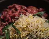 牛肉と豆もやしのオイスターソース炒め作り方3写真