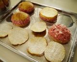 じゃがいもと挽肉のみそミルク重ね蒸し作り方2写真