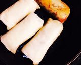 簡単！残りカレーリメイク！カレー春巻き作り方11写真