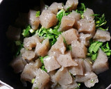 セロリの葉とこんにゃくのゴマ炒め♪作り方2写真