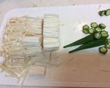 なめたけオクラ作り方1写真