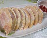 餃子の皮で【ハムチーズ】作り方4写真