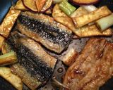 鰯と秋野菜の蒲焼き作り方8写真