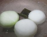 ふろふき大根　(ふきのとう味噌のせ)作り方1写真