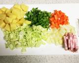 コラーゲンたっぷり♡鶏皮の野菜スープ作り方2写真