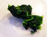 ほうれん草とじゃがいものホットサラダ作り方1写真