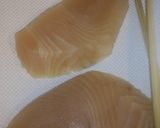 白身魚の♪味噌ミルククリームソース仕立て作り方1写真