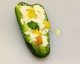 ピーマンの豆腐詰め 甘酢あんかけ作り方4写真