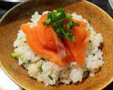 めんつゆサーモン漬け丼作り方4写真