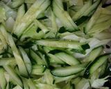 ごまマヨダレで♪蒸し鶏のサラダ作り方3写真