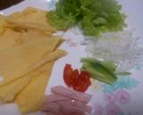 クレープ　手巻き風で野菜たっぷり　私流作り方3写真