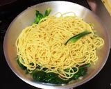ほうれん草とベーコンのスパゲッティ!作り方5写真