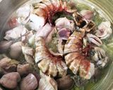 土鍋で簡単イタリアン砂肝のアヒージョ♫作り方4写真