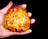 冷凍卵で！変りオムライスおにぎり(^^♪作り方6写真