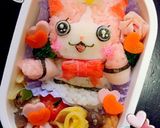 くまちゃんの抜き型で！セーラーにゃん弁当作り方8写真