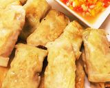 超簡単！餃子の皮でパリパリイタリアン☆作り方4写真
