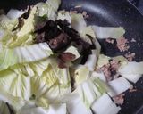 春雨と白菜のみそ味マーボー炒め煮作り方8写真