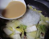 春雨と白菜のみそ味マーボー炒め煮作り方9写真