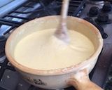 本物のチーズフォンデュ作り方7写真