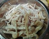 切り干し大根と鳥胸肉のサラダ作り方3写真