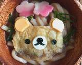 リラックマのデコきつねうどん＊作り方5写真