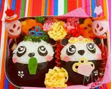 キャラ弁 ⭐ぱんだちゃん ひな祭り作り方4写真