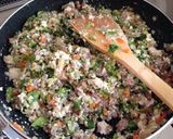 簡単☆適当☆油揚げの肉野菜詰め作り方2写真