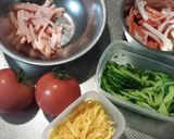 トマトソースの冷やし中華作り方1写真