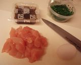 ◎鶏むね肉のもずく酢あん◎作り方1写真