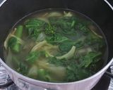菜の花と新玉ねぎのカレースープ作り方3写真