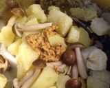 ほうれん草とじゃがいものホットサラダ作り方6写真
