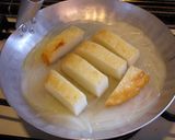 安くて簡単！天ぷら蒲鉾の卵とじ丼♪作り方3写真