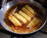 安くて簡単！天ぷら蒲鉾の卵とじ丼♪作り方5写真