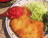 *簡単！おいしい！鶏胸肉のカツレツ*作り方5写真
