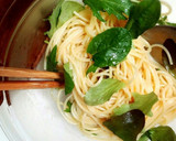 塩やきとり缶で塩レモンの簡単和風パスタ作り方4写真