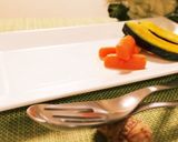 洋風副菜に♪かぼちゃと人参のグラッセ風作り方10写真