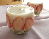 ひな祭りに✿ミルクゼリー黒蜜がけ作り方13写真
