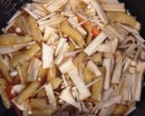 きのこたぁっぷり炊き込みご飯作り方3写真