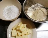 口溶けクッキー♪卵いらず♪作り方1写真