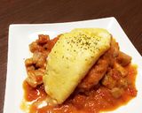 なんちゃってオムライス＊カフェご飯作り方14写真