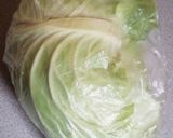 圧力鍋で！ソーセージIn ロールキャベツ作り方1写真